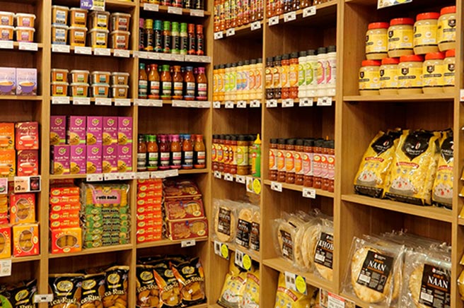 Groceries Halal grocery products including rice sauces and spices at Tariq Halal UK