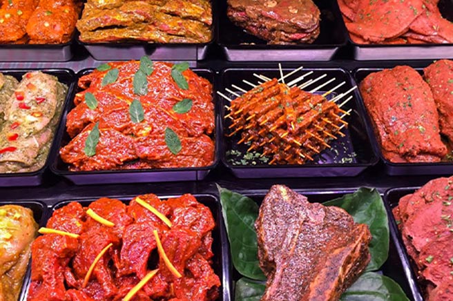 Marinated Meats Fresh halal marinated meats including chicken and beef — Tariq Halal UK delivery