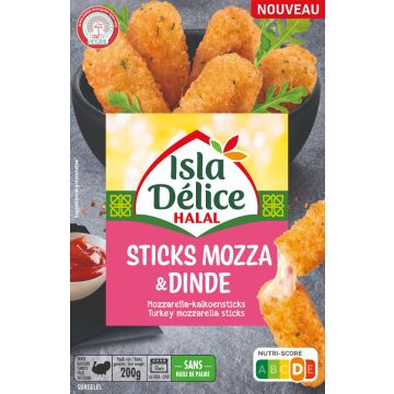 Mozzarella Sticks with Turkey (Isla Delice) 200g