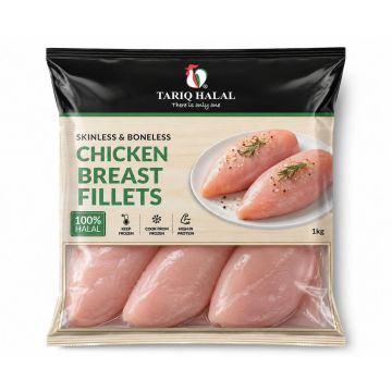 Tariq Halal Skinless & Boneless Chicken Breast Fillets