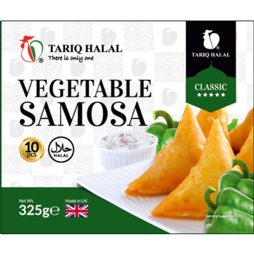 Tariq Halal Classic Veg Samosa (10pc)