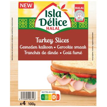 Smoked Turkey Slices (Isla Delice) 100g
