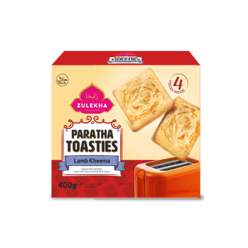Zulekha Lamb Paratha Toasties