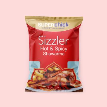 Superchick Hot Spicy Sizzler Shawarma – Halal Takeaway Quality | Tariq Halal