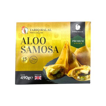 Tariq Halal Premium Aloo Samosa (15pc) Gold Range