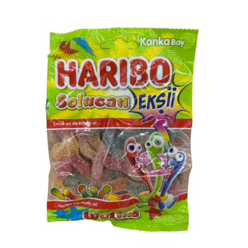 Halal Haribo Fizzy Worms (70g)