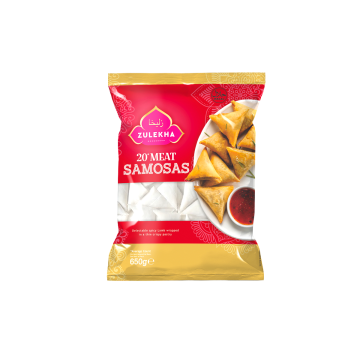 Meat Samosa 20pc Zulekha
