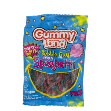 Gummy Land Fizzy Bubblegum Spaghetti (150g)