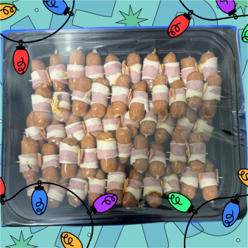 Chicken Sausages in Blankets Party Pack (50pc)