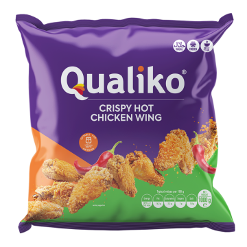 Qualiko Crispy Hot Chicken Wings (1kg)