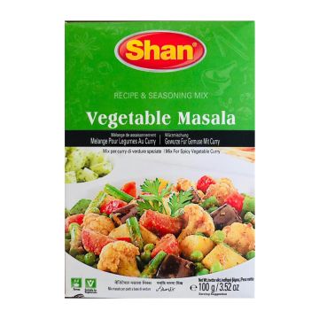Shan Vegetable Masala – Authentic Halal Spice Mix | Tariq Halal