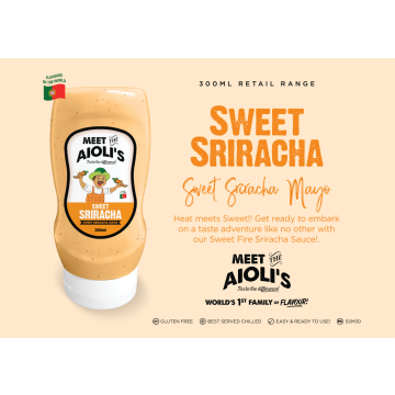 Sweet Sriracha (300ml) Meet The Aiolis Sweet Sriracha (300ml) Meet The Aiolis