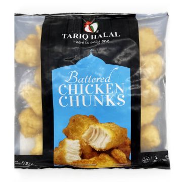 Tariq Halal Battered Chicken Chunks (500g)