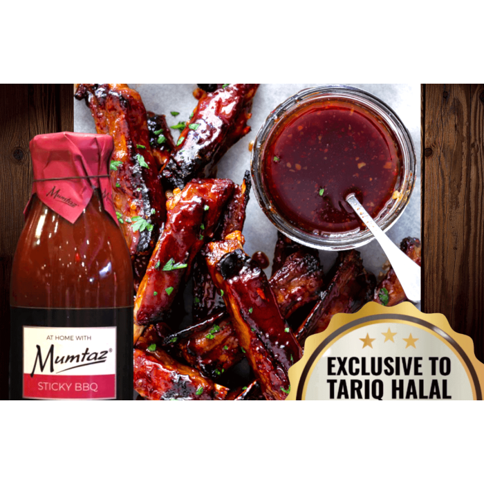 Picture of Mumtaz Sticky BBQ Lamb Ribs 1kg Picture of Mumtaz Sticky BBQ Lamb Ribs 1kg