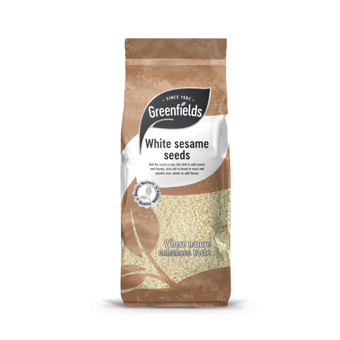 Picture of Greenfields White Sesame Seeds Picture of Greenfields White Sesame Seeds