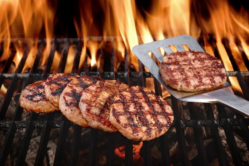 Grilling Burgers on a Charcoal Grill at a Park – Is it Safe?
