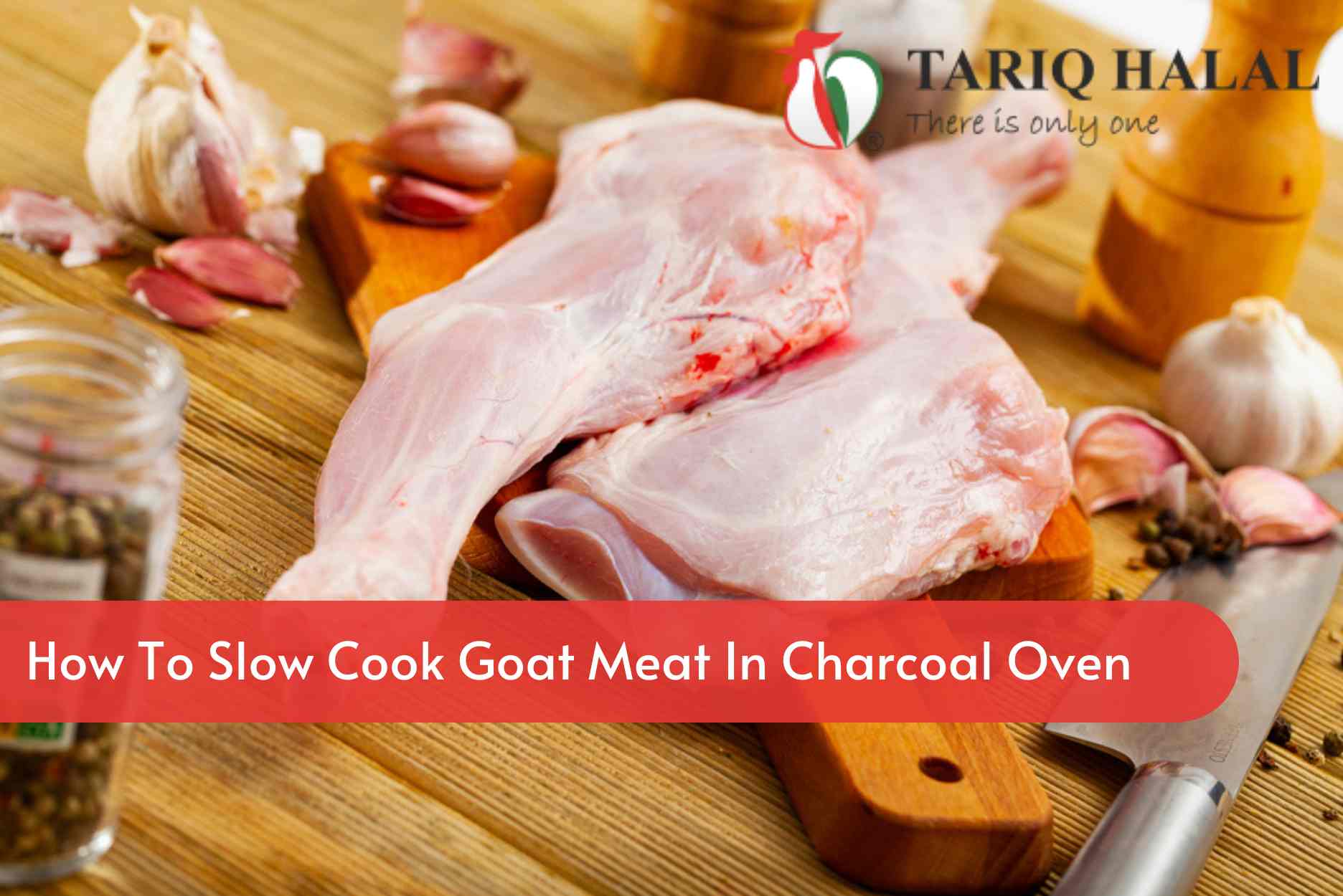 How to Slow Cook Goat Meat in Charcoal Oven