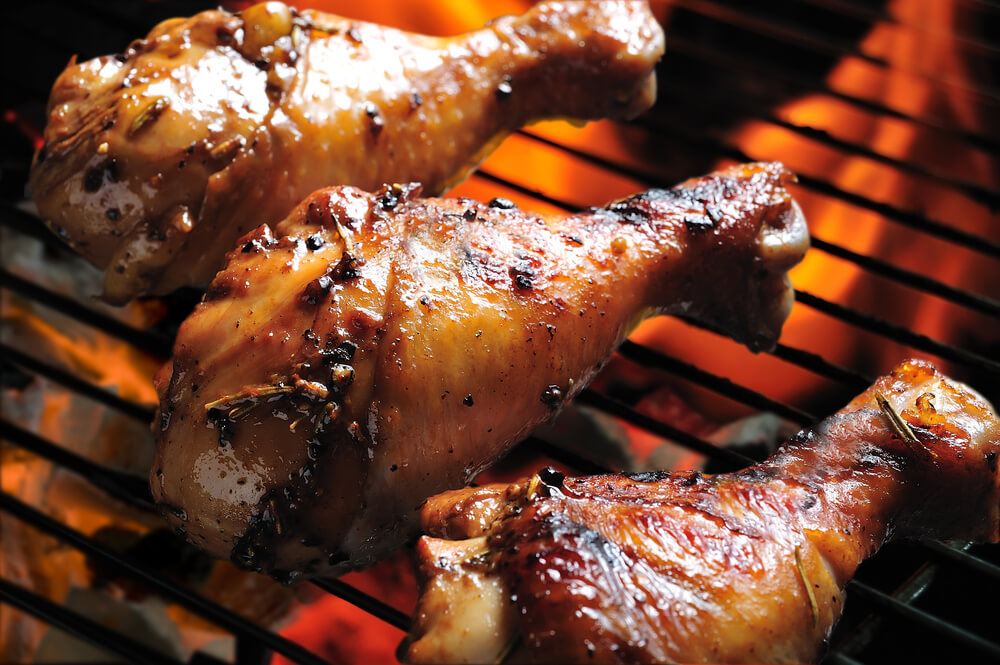 How to BBQ chicken drumsticks