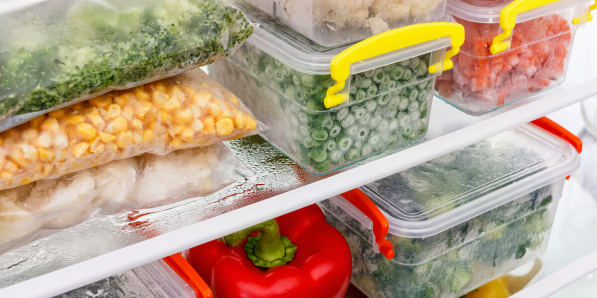 How to preserve frozen food?