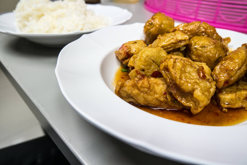 Red Thai Turkey Meatballs with Rice