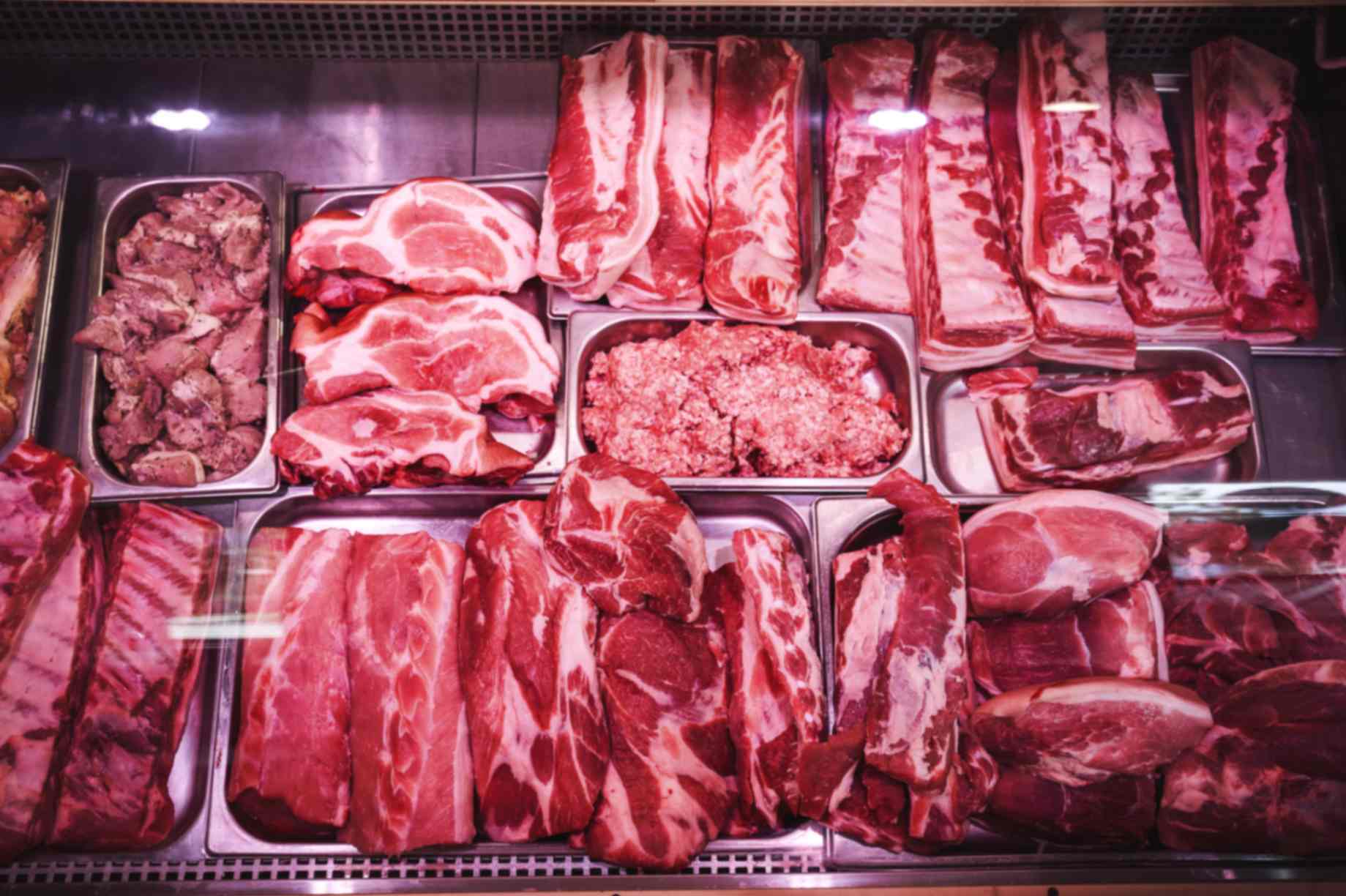 Halal meat boxes at three budgets showing chicken, mince, lamb and sausages from Tariq Halal