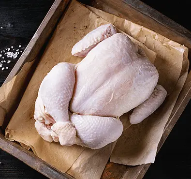 Whole halal chicken in 5kg catering pack — bulk order for UK restaurants