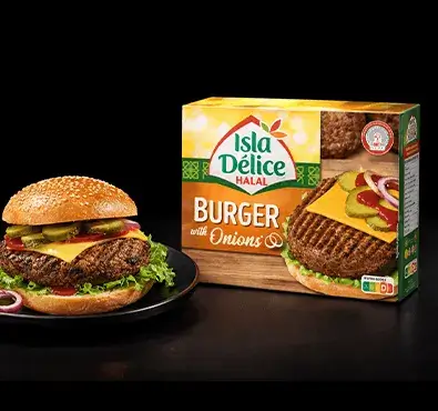 Halal beef burgers from Tariq Halal brand range — order online UK delivery